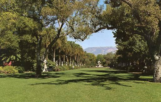 CA - San Marino, Henry E. Huntington Library & Art Gallery, North Vista