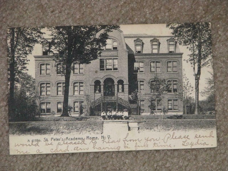 St. Peter`s Academy, Rome, N.Y., 1907