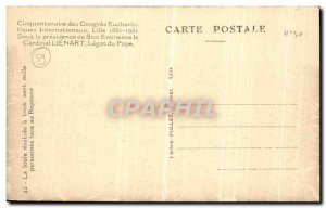 Old Postcard Lille Jubilee of international congresses eucharistiquues Cardin...