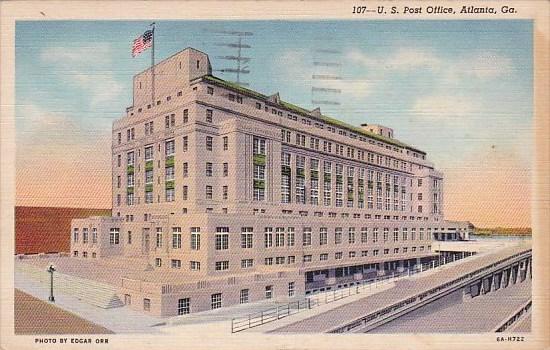 U S Post Office Atlanta Georgia 1942
