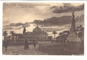 Nice Old Postcard Palace of the pier (sunset)