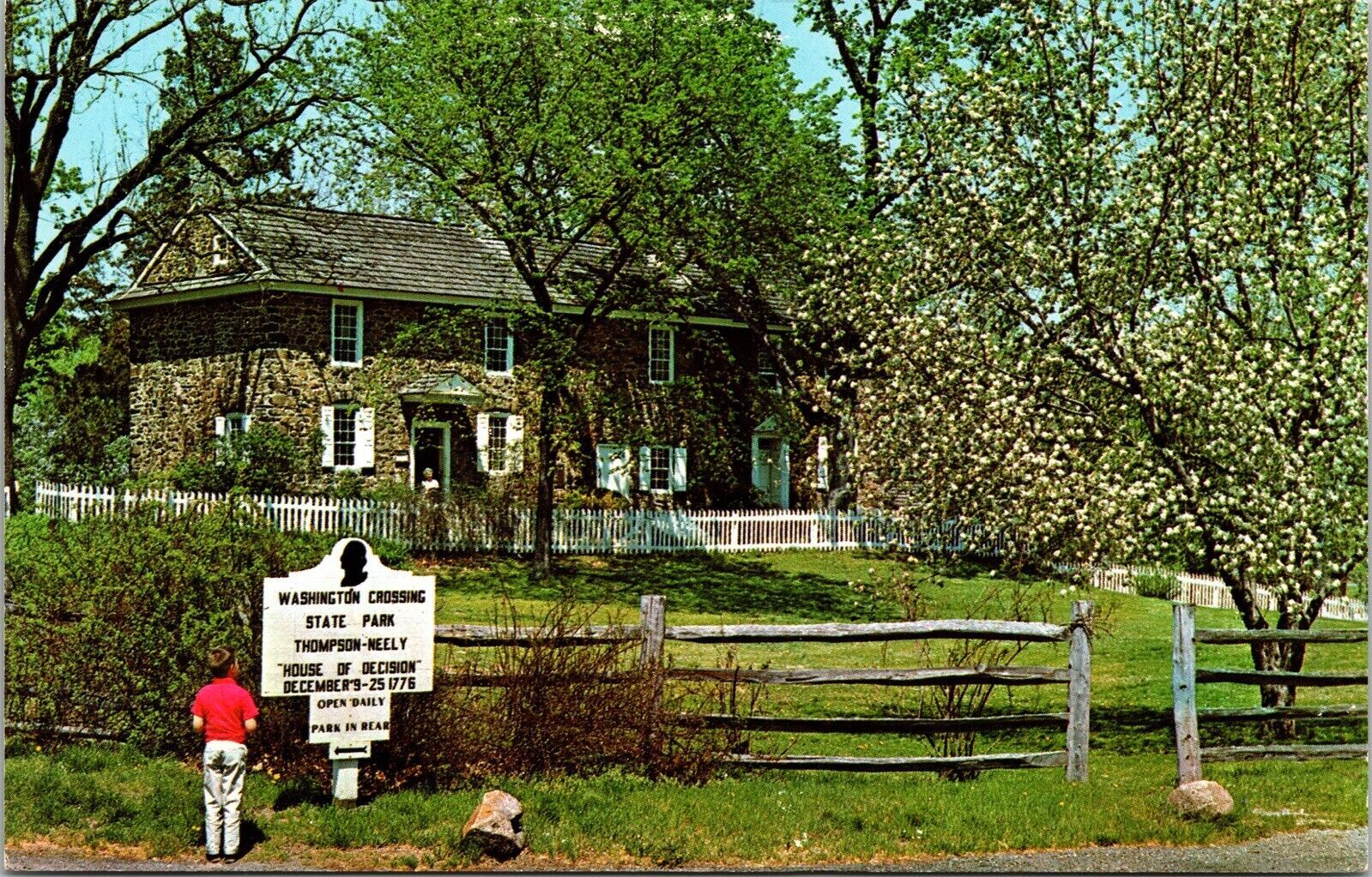 Thompson Neely House State Park Bucks County Pennsylvania Chrome