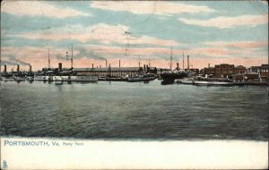 Tuck Portsmouth Virginia VA Navy Yard c1910 Vintage Postcard