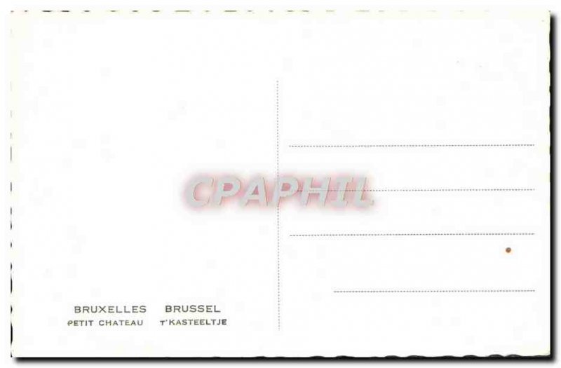 Postcard Modern Brussels Petit Chateau