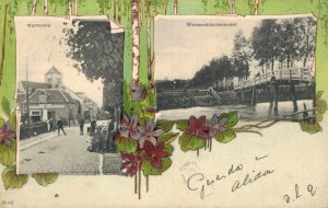 Netherlands Warnsveld Warnsveldse Vonder Art Nouveau Vintage Postcard 07.78