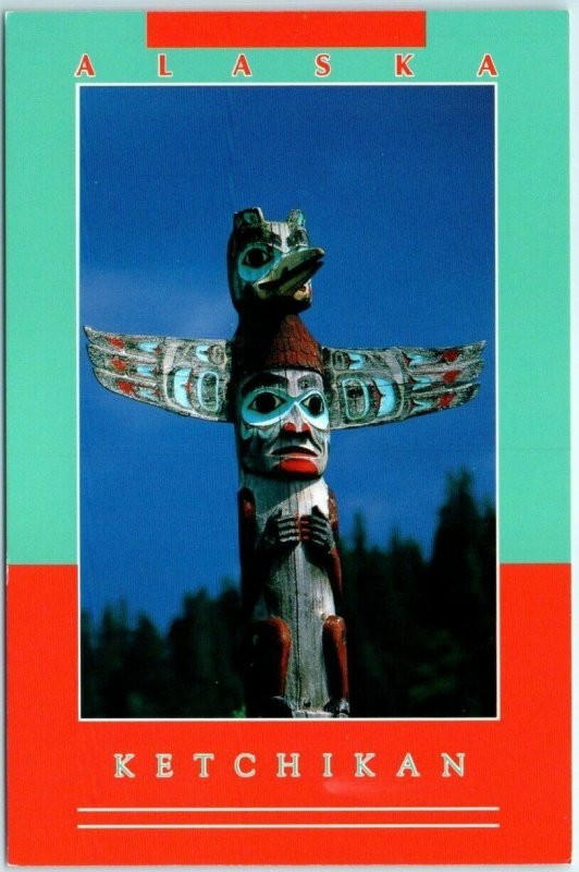 Postcard - The Thunderbird - Ketchikan, Alaska