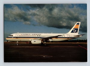 Aviation Postcard Cyprus Airways Airline Airbus A 320-231 Airplane A12