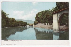 Borda Garden Cuernavaca Mexico 1907c postcard