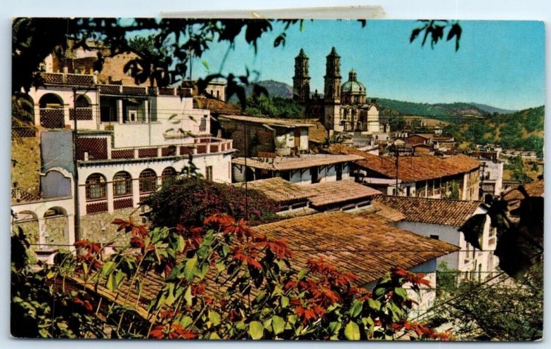 Postcard - Panoramic View - Taxco, Mexico