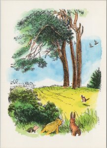 Children Postcard - Disney, Winnie The Pooh Illustration  RR16903