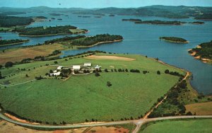 Vintage Postcard A Panoramic View Beautiful Cherokee Lake Eastern Tennessee TN