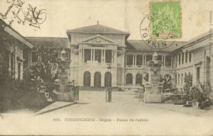 indochina, SAIGON, Vietnam, Palais de Justice, Courthouse (1904) Postcard