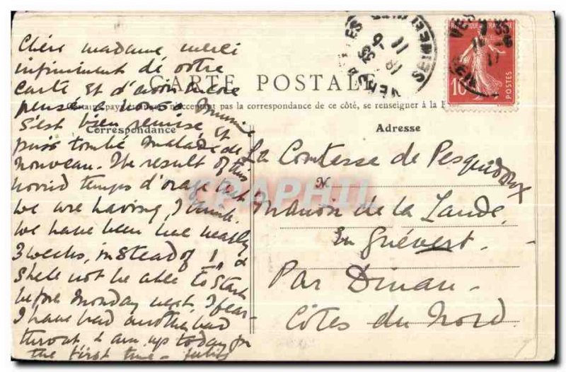 Old Postcard Belley Holy Door Marie