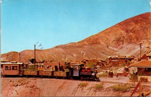 Vtg California CA Calico Ghost Town Calico and Odessa Railroad 1970s Postcard