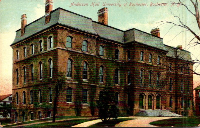 New York Rochester Anderson Hall University Of Rochester