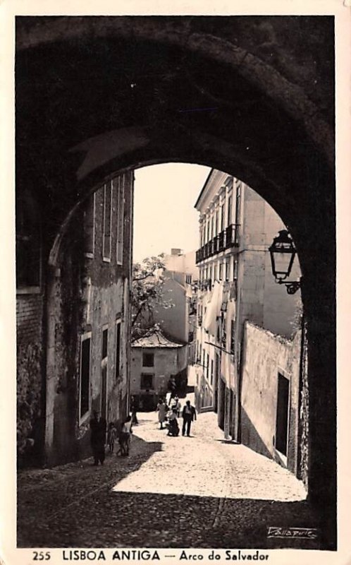 Arco do Salvador Lisboa Antiga 1956 