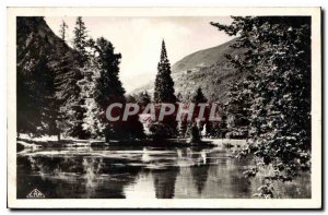 Old Postcard Luchon Lake Inconjunctions