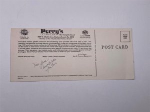 Oversize Postcard Perry's Ocean Edge Daytona Beach FL