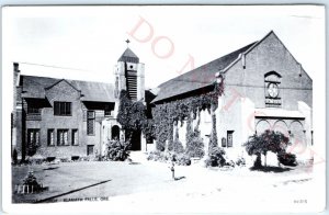 c1940s Klamath Falls OR RPPC Old Methodist Church Real Photo Haloid PC Rare A125