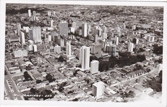 Brasil Sao Paulo Aerial View Real Photo