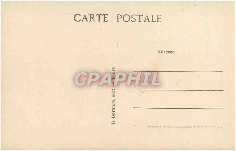 Old Postcard Valencay Chateau Cote Sud