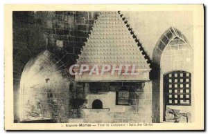 Old Postcard Aigues Mortes Constance Tower Guard Room
