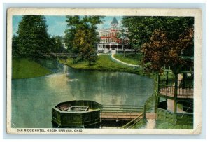 Circa 1910-20 Oak Ridge Hotel, Green Springs, Ohio Vintage Postcard P6