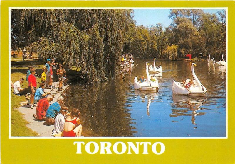 B33016 Toronto Swan rides and fishing    canada