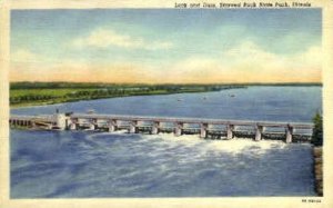 Lock and Dam - Starved Rock, Illinois IL