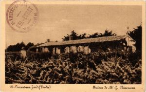 CPA St-VINCENT-sur-JARD Maison de Mr G. Clemenceau (394218) 