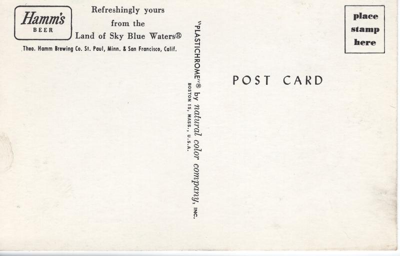 US    PC1156 HAMM'S BEER, ST PAUL, MN