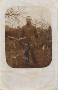 German military instant photo postcard