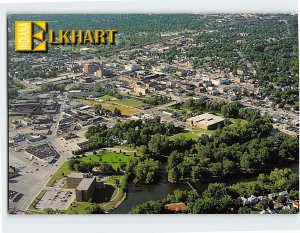 M-161166 Aerial View of Elkhart Indiana USA