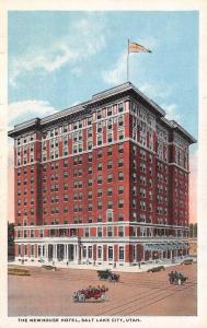 SALT LAKE CITY, UT  Utah  NEWHOUSE HOTEL & Louis XVI Room  TWO c1920's Postcards
