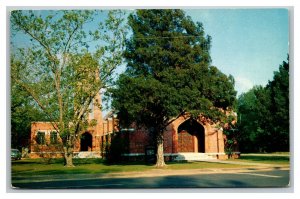 Vintage 1960's Postcard Fairhope Methodist Church S Section St Fairhope Alabama