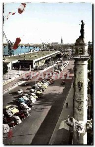 Bordeaux - Quays - Automotive - Old Postcard