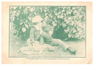 Virginia Manassas  belle captures a Handsome Young Seargant