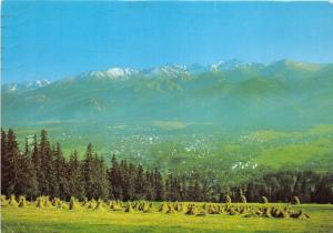 B54500 Zakopane Panorama tatr  poland