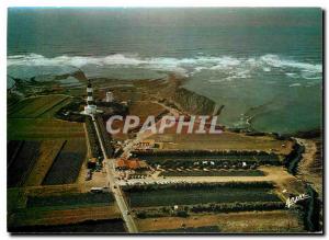Postcard Modern on the coast of the Island of Light has Orelon Point Lighthou...