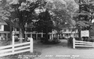 The Swiftwater Inn US 611 Swiftwater Pennsylvania 1950s #1 Real Photo postcard