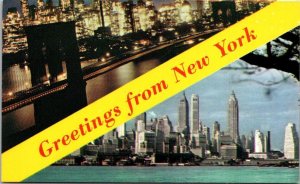 New York City Greetings Split View