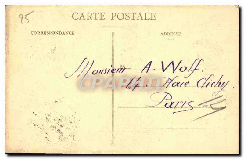 Old Postcard Besancon les Bains Spring Trail