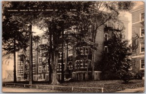 1943 Hannibal Hamlin Hall University Of Maine Orono Maine ME Posted Postcard