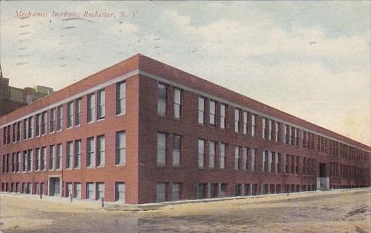 New York Rochester Mechames Institute 1911