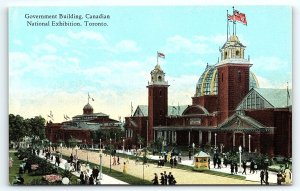1920s TORONTO CANADIAN NATIONAL EXHIBITION GOVERNMENT BUILDING POSTCARD P1812