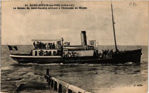 CPA St-BRÉVIN-les-PINS - Le Bateau de St-NAZAIRE (653799)