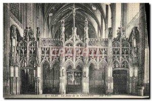 Old Postcard Albi Jube of the Cathedral