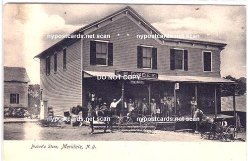 Bisbee's Store, Meridale NY