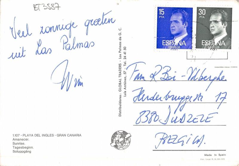 BT3587 Playa del Ingles Gran Canaria     Spain