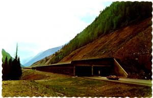 Canada - BC, Rogers Pass. Snow Sheds